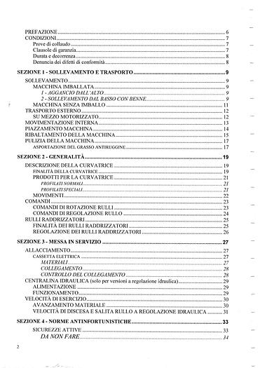 Usato LIBRO CURVATRICE SAF DS 60 HV