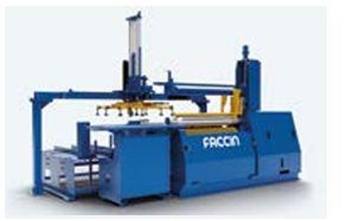 CALANDRA IDRAULICA AUTOMATICA A 2 RULLI 