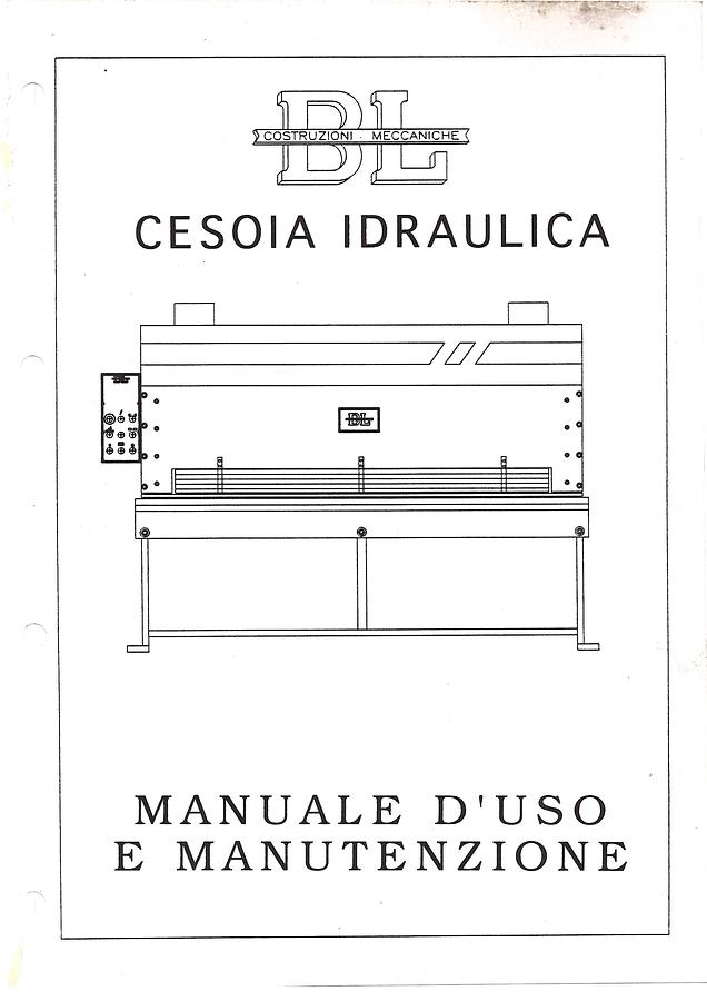 Usato LIBRO CESOIA A GHIGLIOTTINA BL