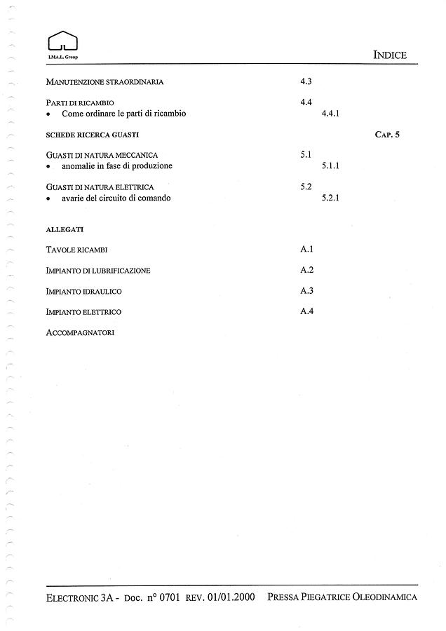 Usato LIBRO PIEGATRICE IMAL GLADIATOR 