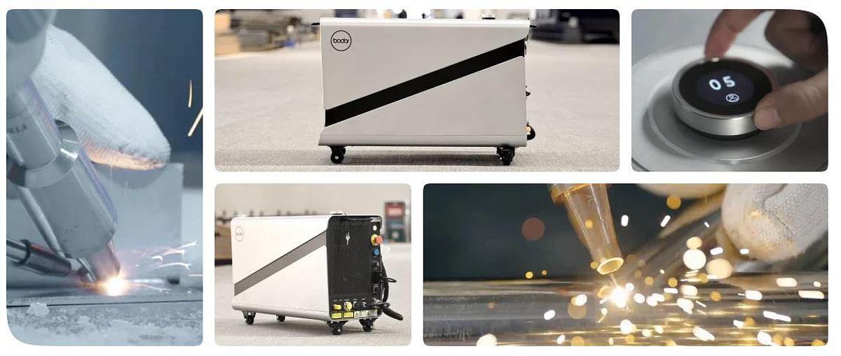 Saldatrice laser Bodor Pro 1500 portatile alla 35ª BI-MU