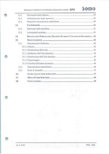 Usato LIBRO PIEGATRICE SOMO SPS 4000X100 Ton