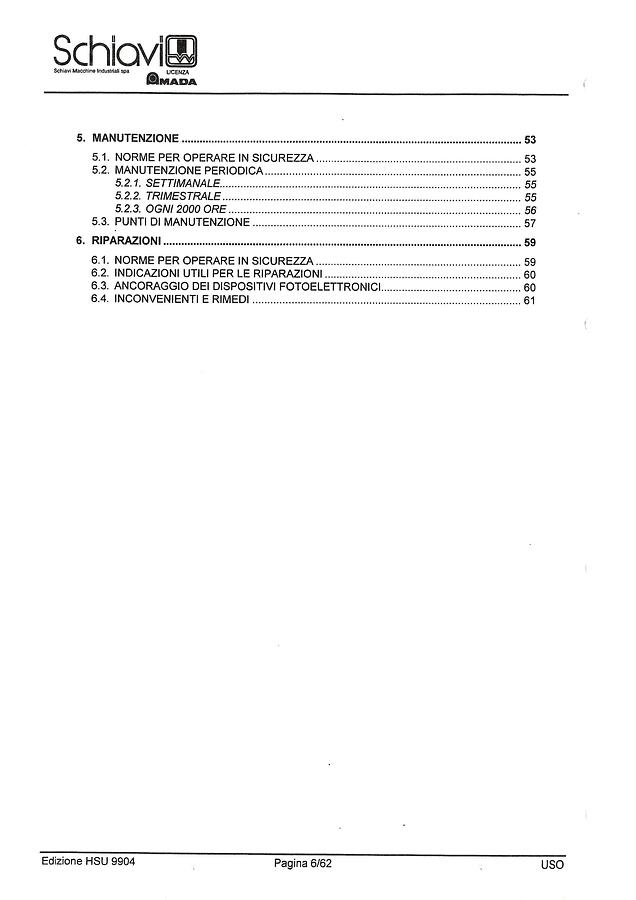 Usato LIBRO PIEGATRICE SCHIAVI CNC