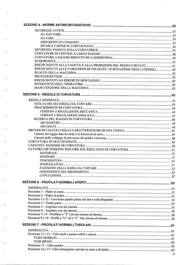 Usato CURVAPROFILI TAURING DELTA 40 H