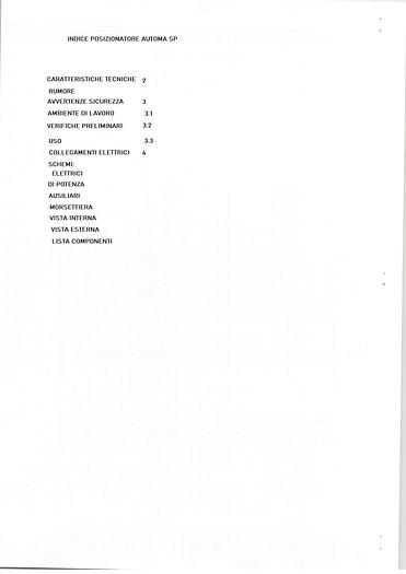 Usato POSIZIONATORE AUTOMA SP 3200 EI