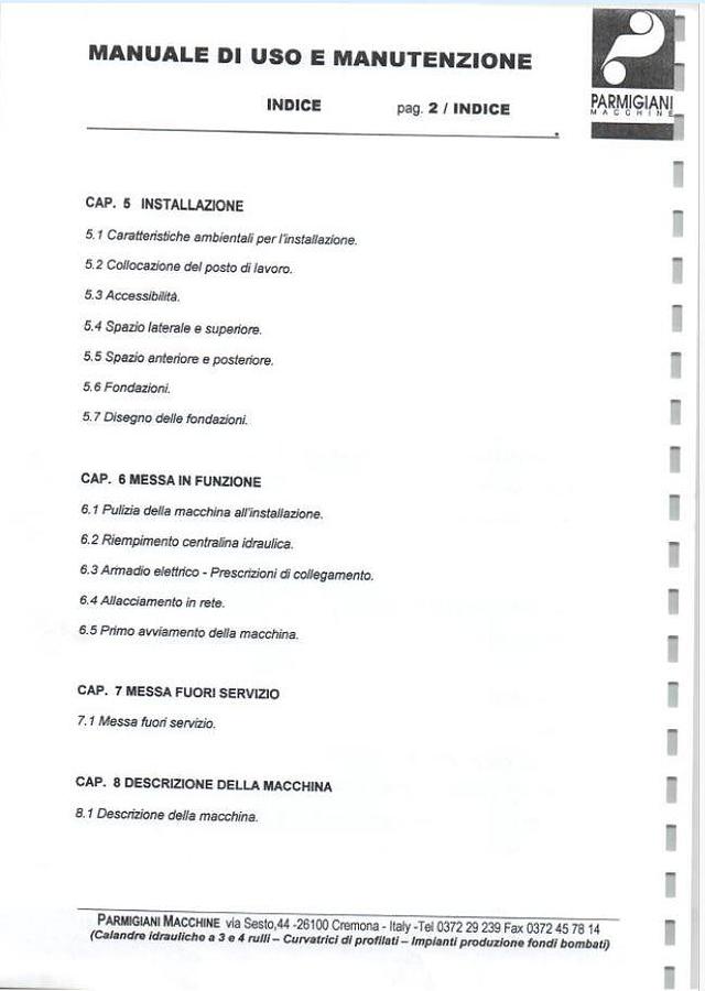 Usato LIBRO CALANDRA PARMIGIANI TBH