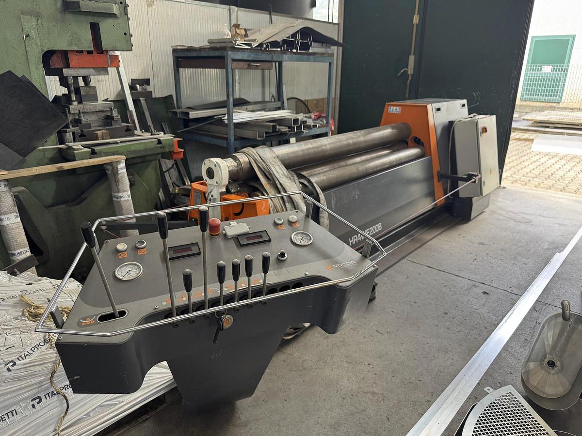 Usato CALANDRA 4 RULLI 2000x6mm USATA