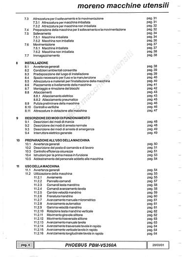 Usato LIBRO FRESATRICE PHOEBUS