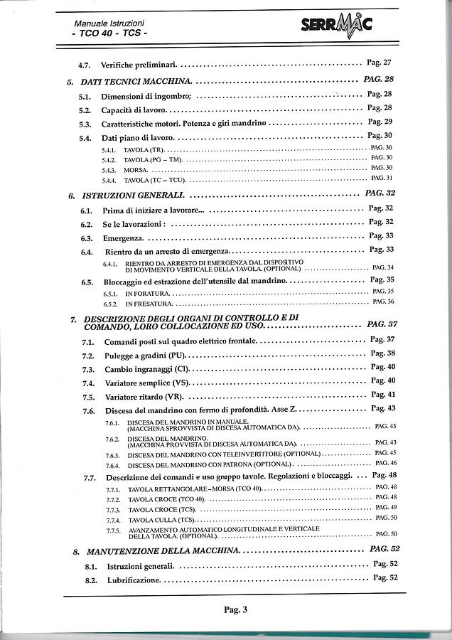 Usato TRAPANO SERRMAC