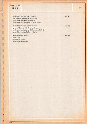 Used TORNIO GORNATI LEGOOR Serie 13000 Mod 1500x200/230/250