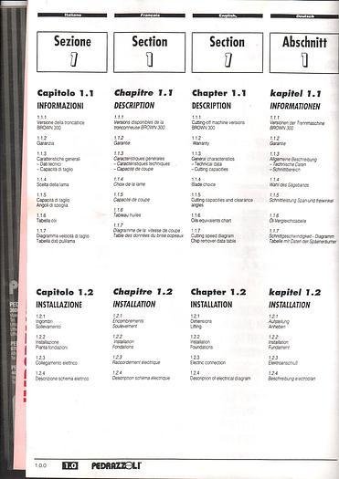 Usato SEGATRICE PEDRAZZOLI BROWN 300