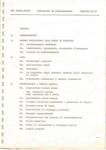 Usato LIBRO SEGHETTO KASTO EBS 320 AU