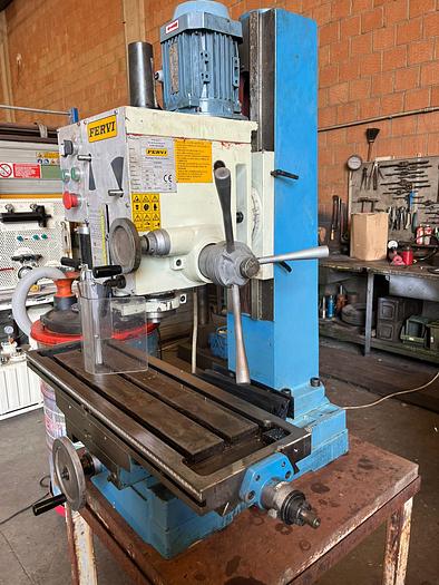 Usato TRAPANO FRESA FERVI DA BANCO AD INGRANAGGI