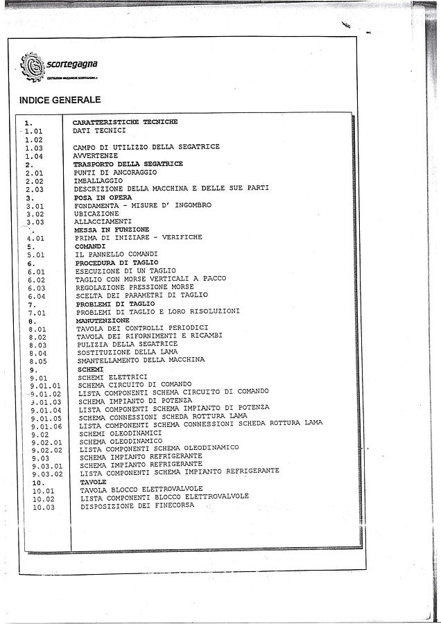 Usato LIBRO SEGATRICE SCORTEGAGNA