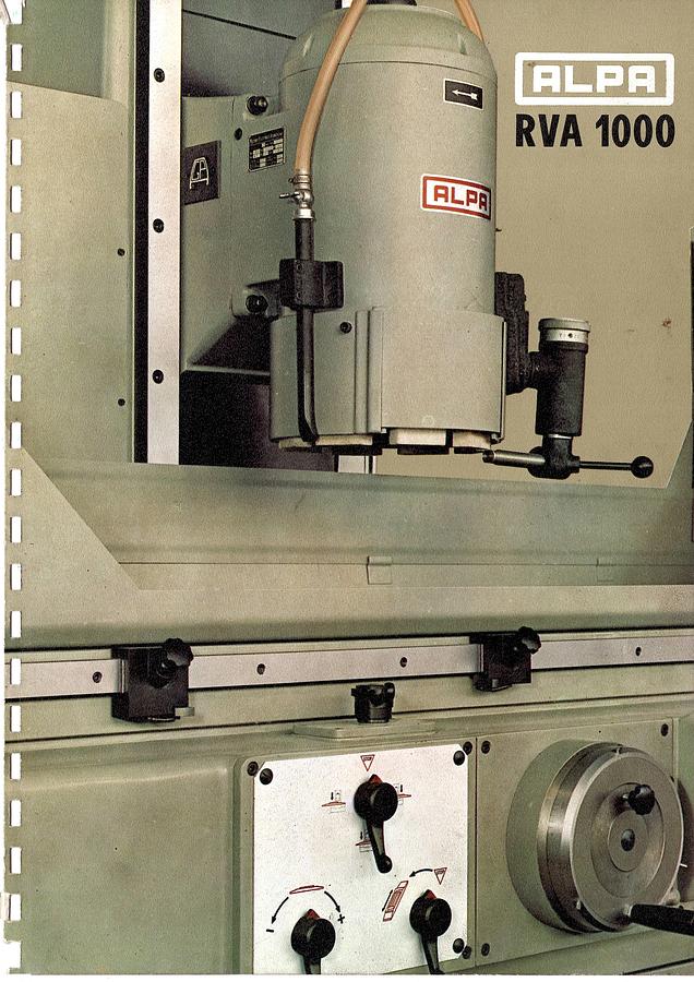 Usato LIBRO RETTIFICA ALPA RVA 1000