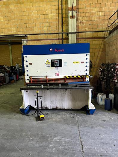 Usato CESOIA OLEODINAMICA FARINA 2050x15MM USATA