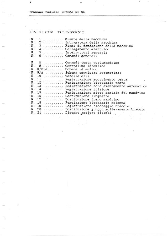 Usato LIBRO TRAPANO RADIALE CMR RIVADOSSI