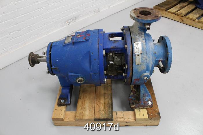 Used Goulds 3175 3x6x12, Iron Casing, 3-Vane SS Impeller #40917