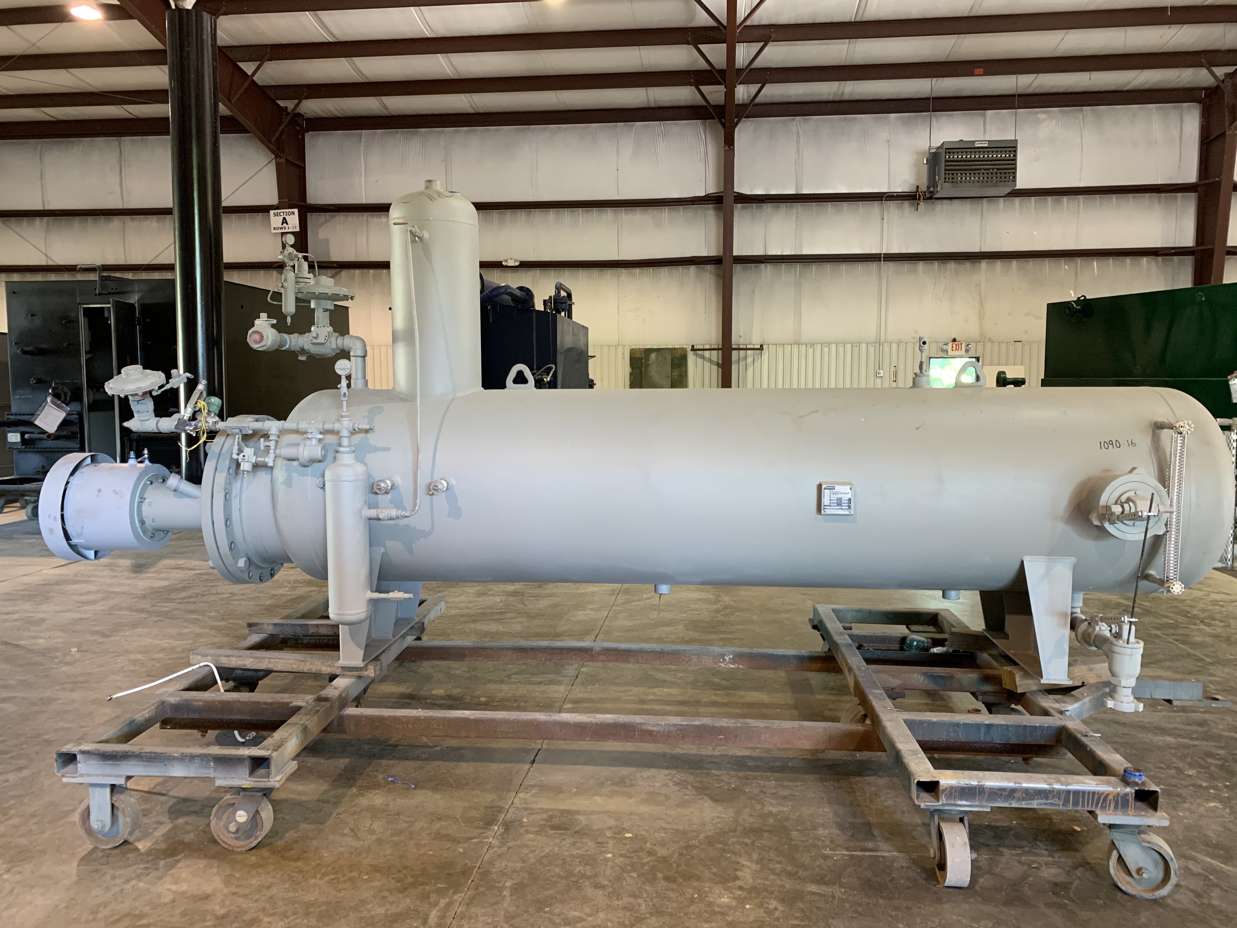 Used Heater Treater, Horizontal, 36"x10', 125#