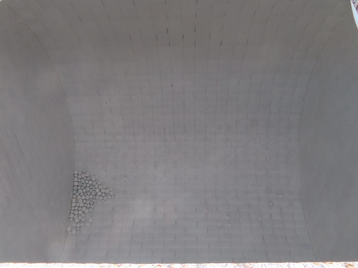 Used 6' X 6' STEVECO PEBBLE MILL - ALUMINA BRICK LINED - 40 HP SEW EURODRIVE