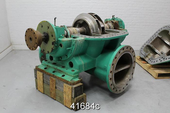 Used Sulzer ZUU-50 Double Suction Fan Pump, 20x24, Stainless Steel #41684