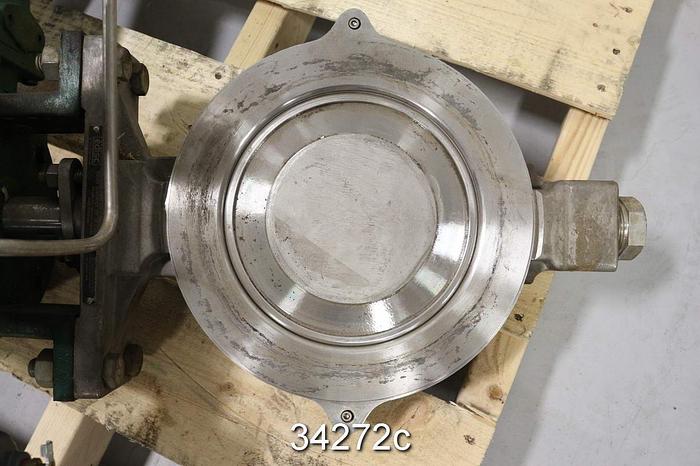 Refurbished Fisher 8550 8" Butterfly Control Valve #34272