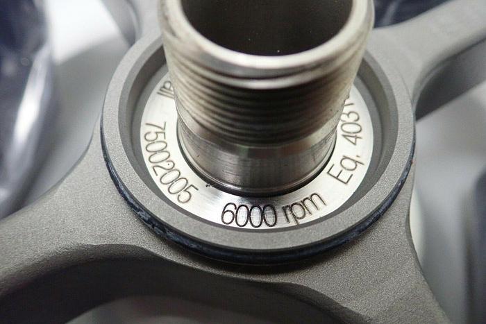 Used Heraeus Sorvall 75002005 6000rpm Centrifuge Rotor w/ 4 Swing Buckets & Lid