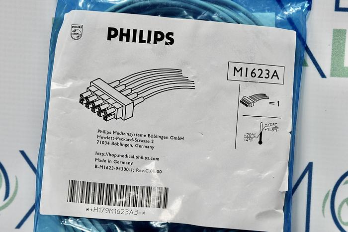 PHILIPS M1623A 5 LEAD CABLE New In Package