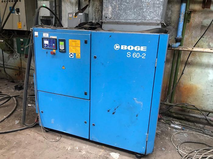 2011 BOGE S60-2 Variable Speed Rotary Screw Compressor