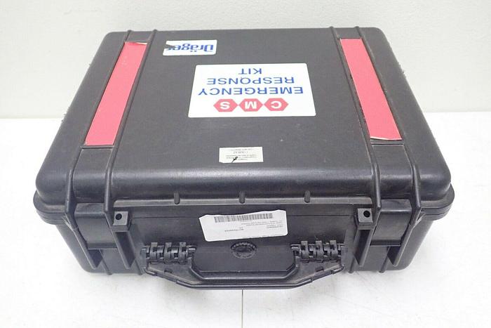 Used DRAGER Dräger CMS Remote System Emergency Response Kit w/ Case