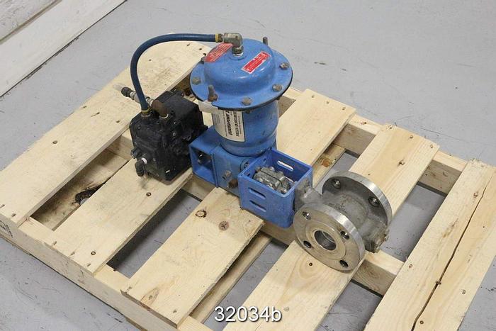 Used Neles Jamesbury R21CB02CCJK 2" V-Ball Control Valve #32034