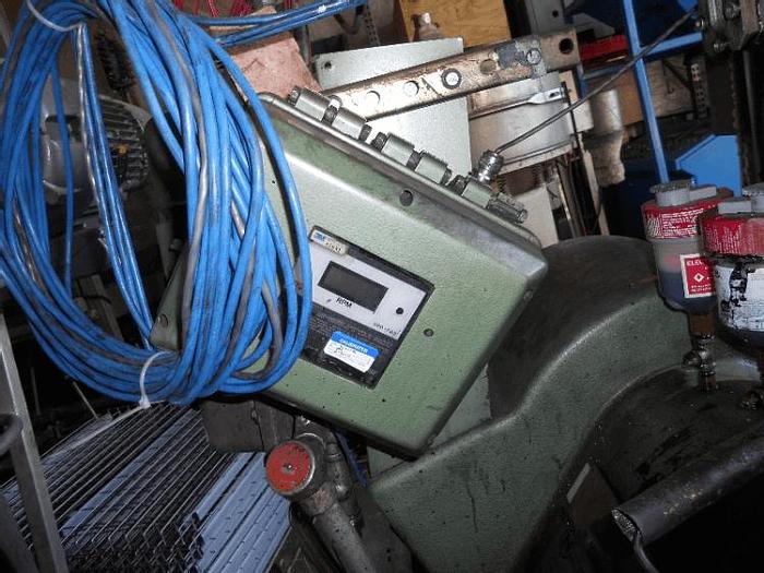 Used 20 LITER NETZSCH HORIZONTAL MEDIA MILL – 25 HP/XP – #7513