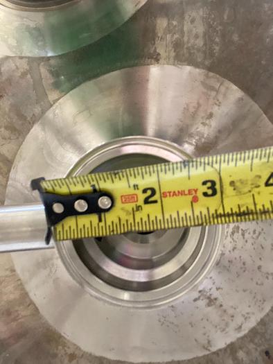 Used Feldmeier 600 Liter Stainless Steel 60 PSI Jacketed Vessel w/ Bottom Agitator