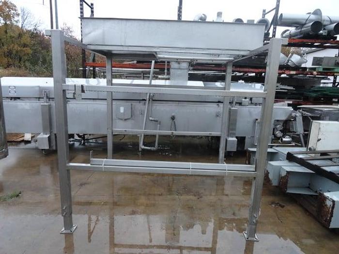 Used Stainless Steel Feed Pan for Grinder