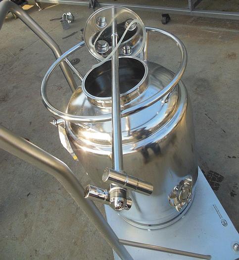 Used Reactor, 16 Gallon, 316 S/ST, Jkt, Agit, 16" x 18", 55 PSI, #S742798