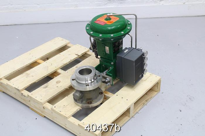 Used Fisher 3" V150 Series B Vee Ball Valve #40437