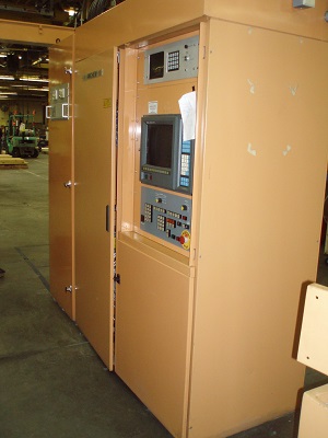 Used 20" AMCHEM GE Fanuc Series 15-M Ram-Type EDM; CNC Controls