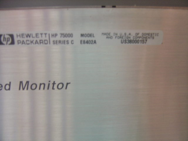 Used Hewlett Packard   E8402A VXI Mainframe