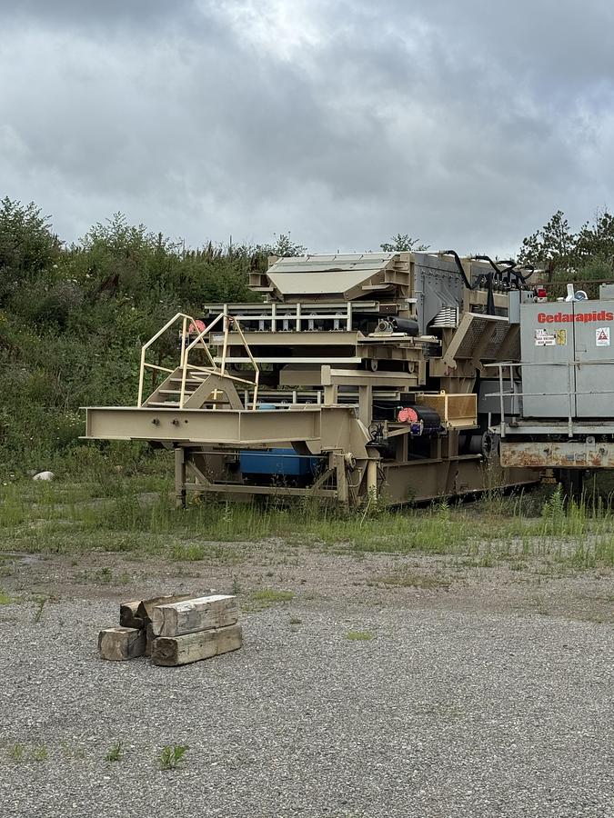 Assinick aggregate washing system