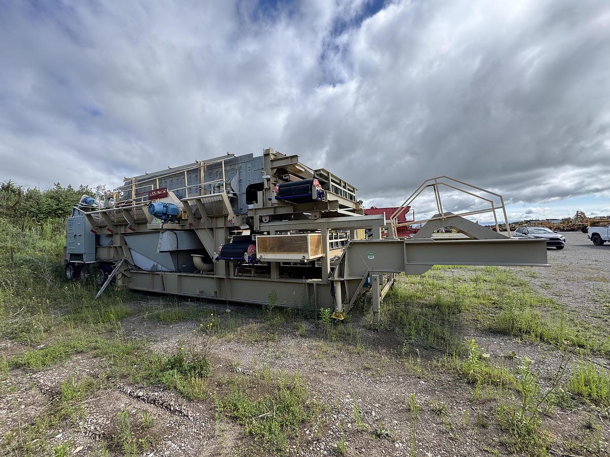 Assinick aggregate washing system
