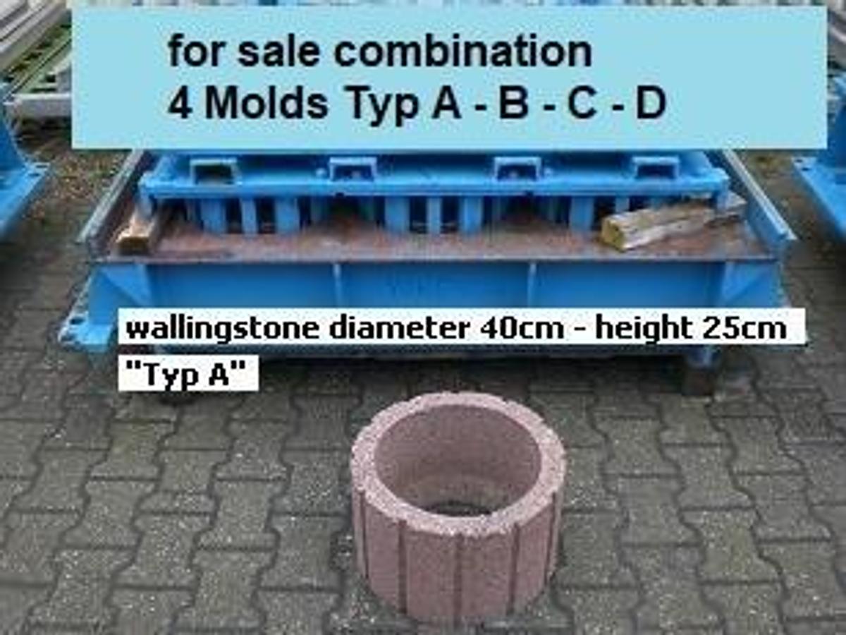 Used Molds - For Board Machines (European type)