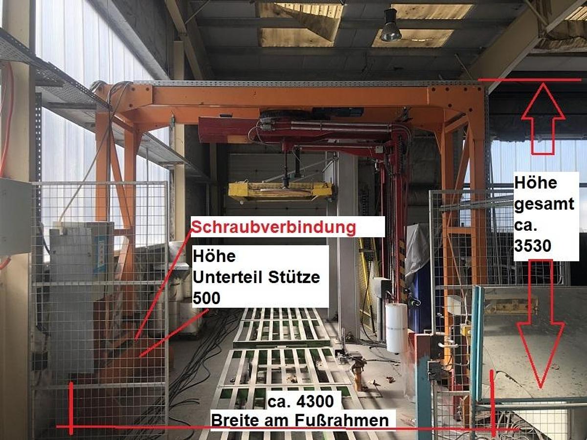 Used 1996 Lenzen Vertical Horizontal strapping