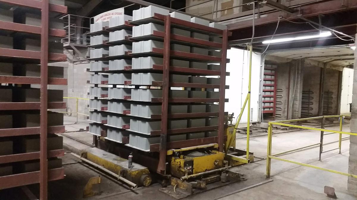 Used Besser Dynapac complete block plant