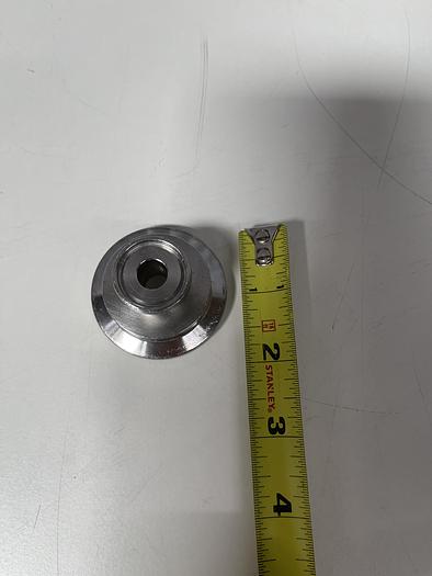Used Stainless Steel Reducer From 1" to 2" Sanitary Fitting