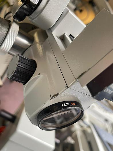 Gebraucht Carl Zeiss west germany  Chirurgisches Mikroskop auf Zeiss  Bodenstativ S21