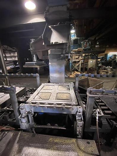 Used BRITISH MOLDING MACHINE QJS-230 JOLT SQUEEZE SHUTTLE LIFT (Sale pending)