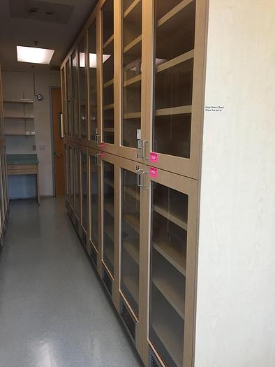 Used Used 50 each plastic laminate Casework