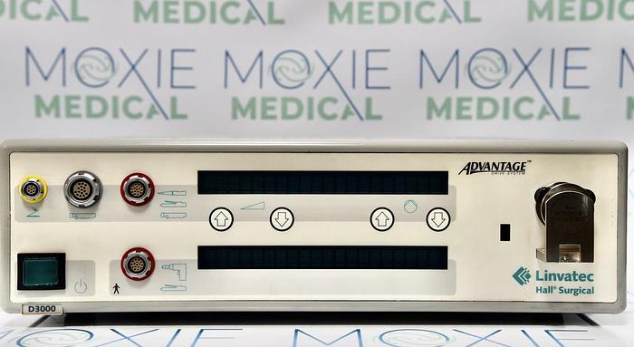Used Conmed Linvatec Hall Surgical D3000 Advantage Drive System Controller with C9863 Footswitch