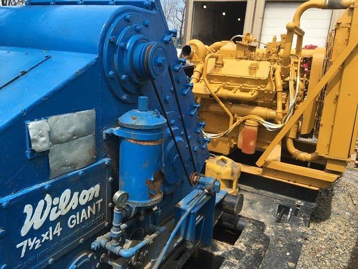 Used 0 Wilson 7-1/2 X 14 Duplex Mud Pump - Sold