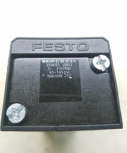 Used FESTO MN1H-5/3E-D-2 C SOLENOID VALVE